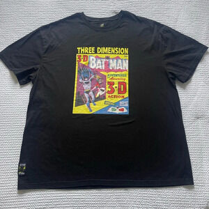 3D Batman Black Graphic Short Sleeve T-shirt Plus Size Size 3XL Superhero